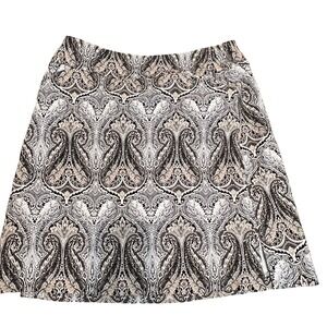 Coconut‎ Row Palm Beach Paisley Print Wide Leg Pants Size 6